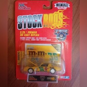 NASCAR 1998 50th anniversary racing champions diecast car M&Ms